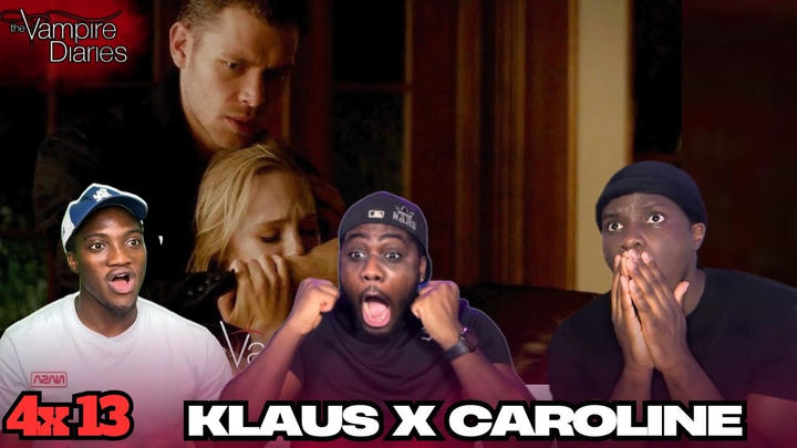 CAROLINE AND KLAUS... VAMPIRE DIARIES SEASON 4 EPISODE 13 REACTION