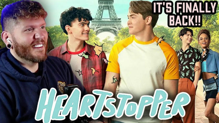 My favorite show is BACK! | HEARTSTOPPER Reaction 2x1 'OUT'