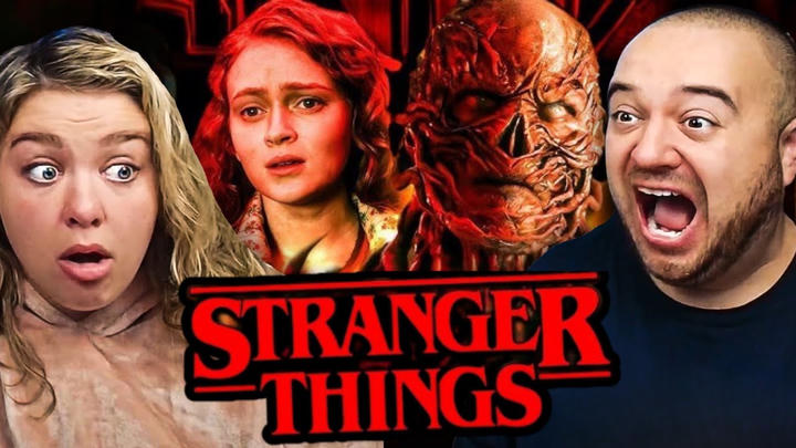 *we binged ALL stranger things season 5 vol 2* REACTION!