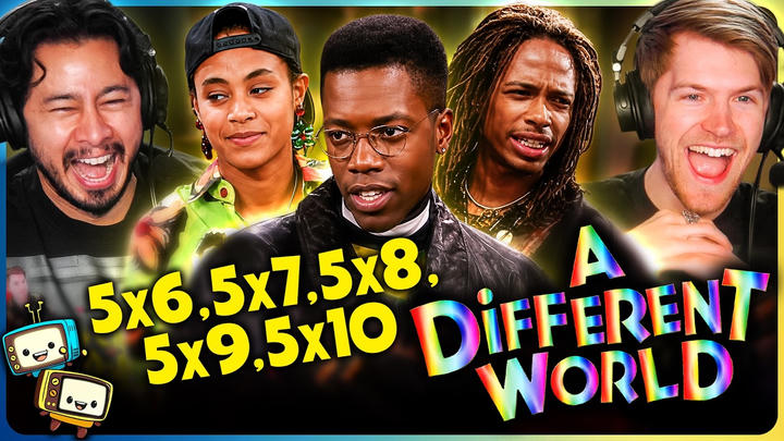 A DIFFERENT WORLD Season 5 Episodes 6-10 Reaction! | Jasmine Guy, Kadeem Hardison, w/ Jaby Koay
