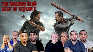 Best of The Walking Dead Season 8 | Reaction Compilation