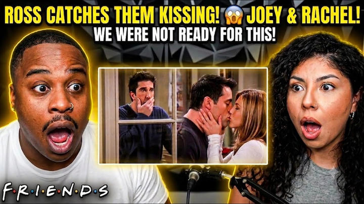 FIRST TIME WATCHING FRIENDS S10 EPS 1-2 (ROSS CATCH JOEY & RACHEL KISSING!)