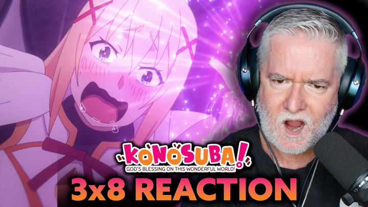 KONOSUBA | 3x8 | An Eternal Rest for the Master of This Lake! | REACTION