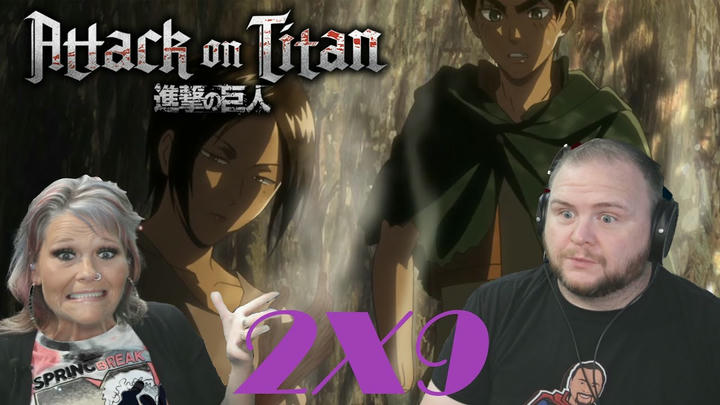 ATTACK ON TITAN 2x9 REACTION | Opening