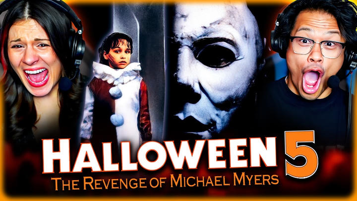 HALLOWEEN 5 MOVIE REACTION – WE HATED WHAT THEY DID TO JAMIE! - FIRST TIME WATCHING