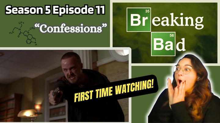 First Time Watching! BREAKING BAD REACTION 5x11 "Confessions"