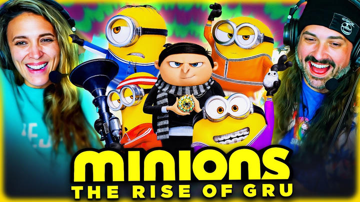 MINIONS: THE RISE OF GRU MOVIE REACTION – CHAOTIC, HEARTFELT & UNHINGED! - FIRST TIME WATCHING!