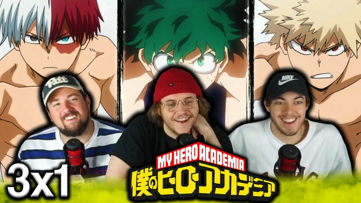 THEY'RE RACING?!? | My Hero Academia 3x1 "Game Start" Group Reaction!