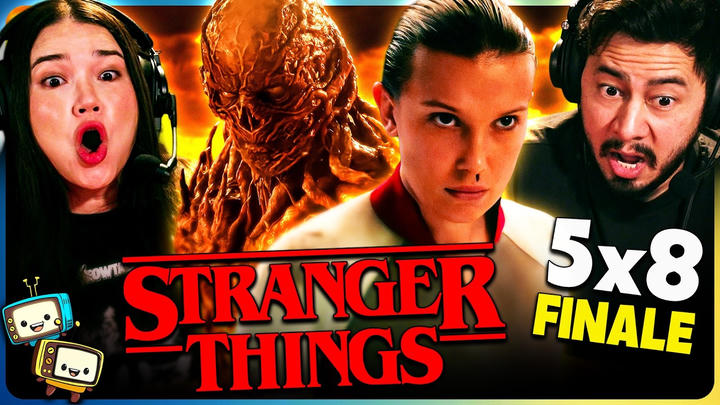 STRANGER THINGS Season 5 Episode 8 SERIES FINALRE REACTION! | Netflix | Millie Bobby Brown