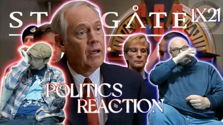 Stargate SG-1 | 1x21 "Politics" | First Time Watching Reaction | We're in the Basement