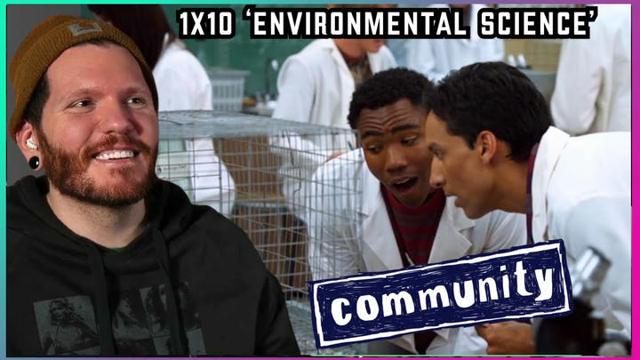 First time watching Community REACTION 1x10 'Environmental Science'