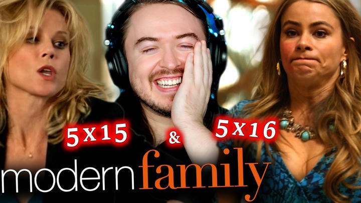 **EVIL BOSS?!?** Modern Family Season 5 Ep 15 & 16 Reaction: FIRST TIME WATCHING