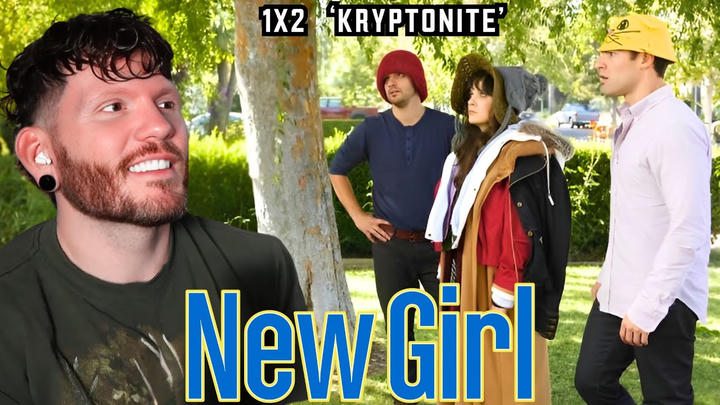 First time watching NEW GIRL 1x2 'Kryptonite' REACTION