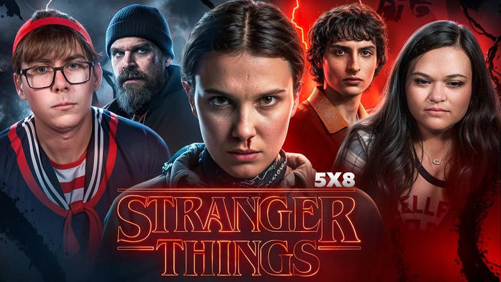 We're Not Crying, You're Crying! Stranger Things 5x8 "The Rightside Up" [REACTION] SERIES FINALE!