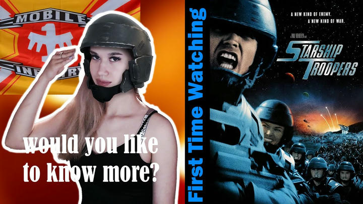 Dasha Reacts - Starship Troopers (1997)