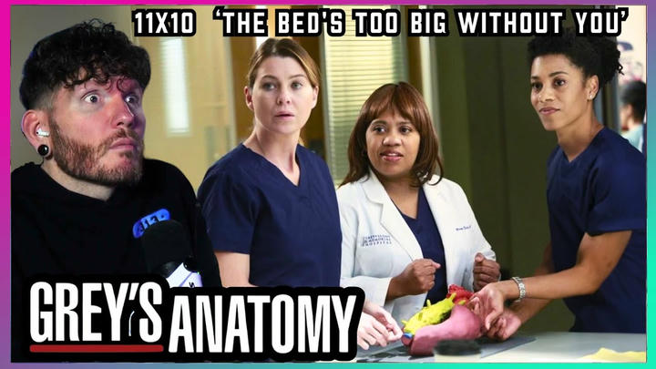 FIRST TIME WATCHING Grey's Anatomy REACTION 11x10 'The Bed's Too Big Without You'