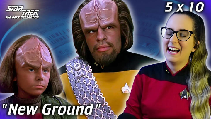🖖Star Trek: The Next Generation 5x10 New Ground REACTION