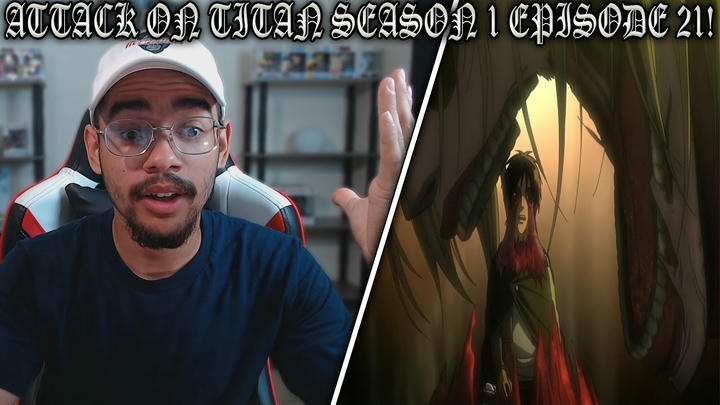 Attack on titan Season 1 Episode 21 Reaction! - Crushing Blow