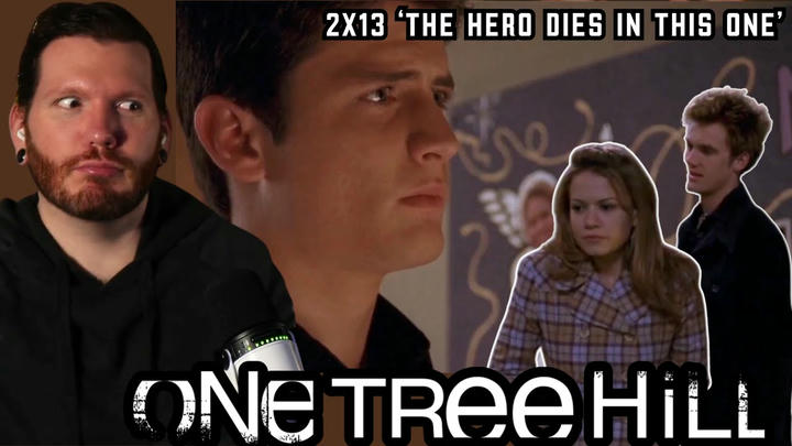 Lucas lives with DAN?! | First time watching ONE TREE HILL Reaction 2x13 'The Hero Dies in This One'