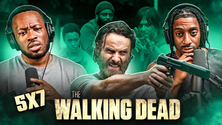 THE WALKING DEAD 5X7 REACTION/ REVIEW "Crossed"