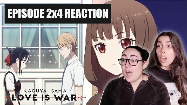 SISTERS react to KAGUYA SAMA: LOVE IS WAR? 2x4