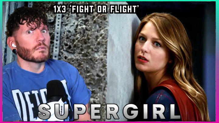 FIRST TIME WATCHING Supergirl REACTION 1x3 'Fight or Flight'