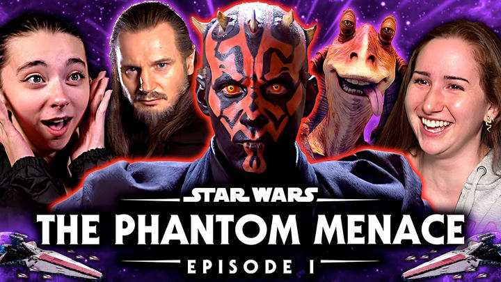 **STAR WARS EPISODE I: THE PHANTOM MENACE** First Time Reaction