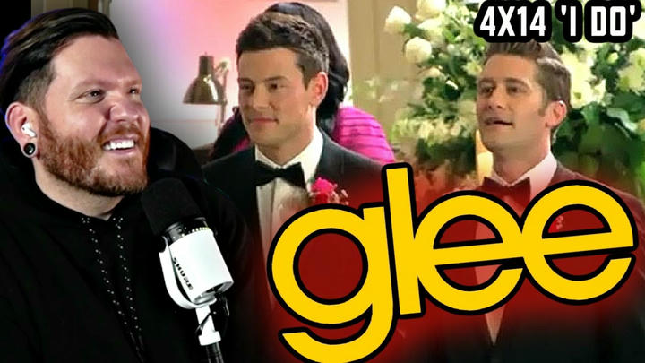 They're FINALLY married? | First time watching GLEE 4x14 'I DO' REACTION