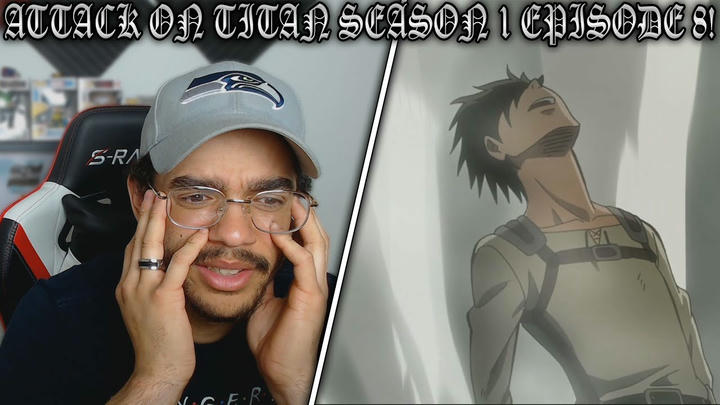 Attack on titan Season 1 Episode 8 Reaction! - I Can Hear His Heartbeat