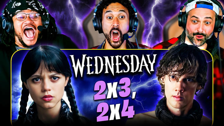 WEDNESDAY SEASON 2 Episode 3 & 4 REACTION!! Addams Family | Jenna Ortega | Netflix | Ending