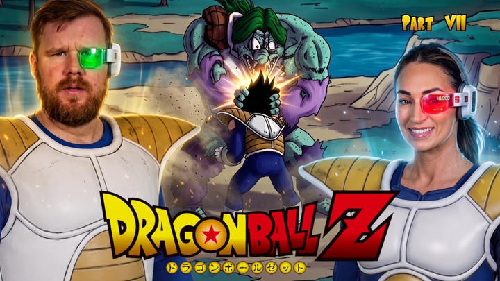 My wife REACTS to DRAGON BALL Z for the FIRST Time || Part 7 - Zarbon Transforms!