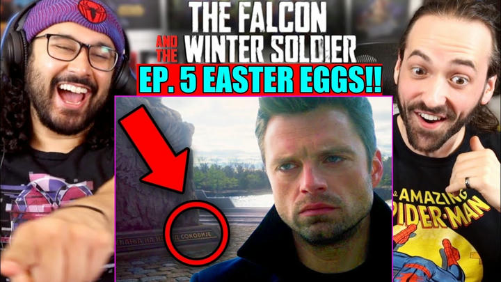 FALCON & WINTER SOLDIER EPISODE 5 EASTER EGGS & BREAKDOWN - REACTION! (Ending Explained)