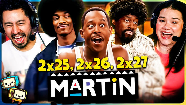 MARTIN (1993) 2x25, 2x26 & 2x27 Reaction! | First Time Watch | Martin Lawrence