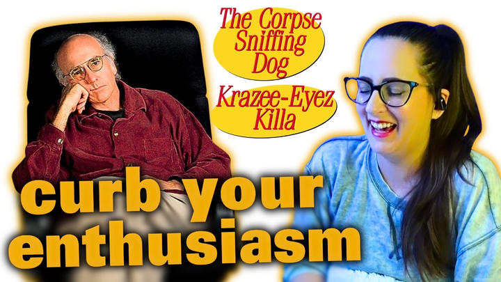 🟡CURB YOUR ENTHUSIASM 3x7 The Corpse Sniffing Dog 3x8 Krazee-Eyez Killa FIRST TIME WATCHING Reaction
