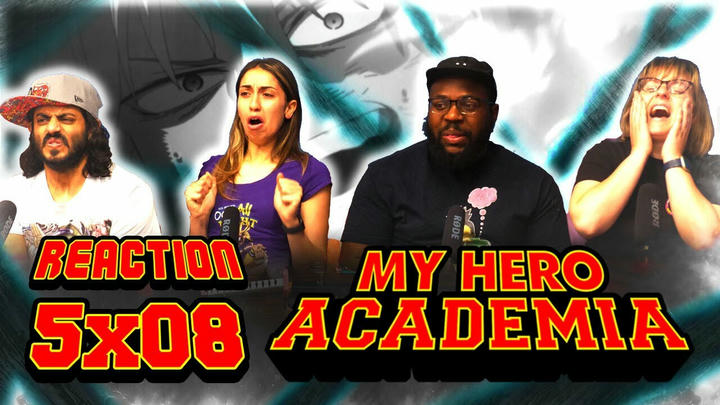 My Hero Academia -  5x8 Match 3 Conclusion - Group Reaction