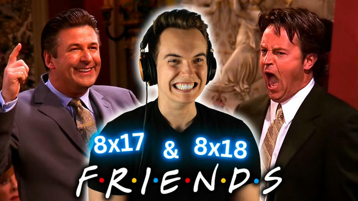 *THIS GUY'S CRAZY!!!* Friends S8 Ep: 17 & 18 | First Time Watching | reaction/review