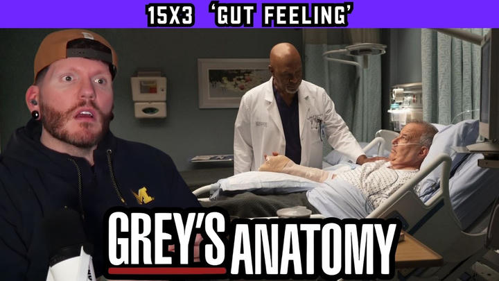 First time watching GREY'S ANATOMY 15x3 'Gut Feeling' REACTION
