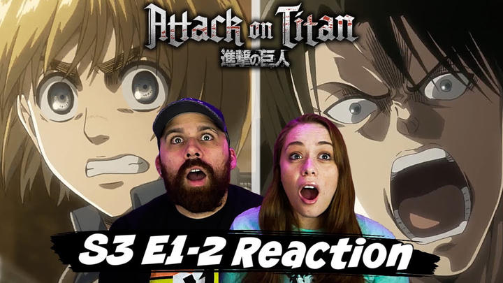 Attack on Titan S3 E1-2 "Smoke Signal & Pain" Reaction & Review
