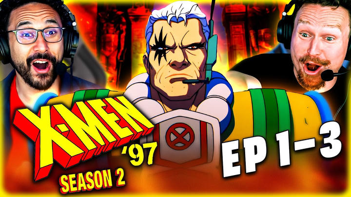 X-MEN '97 SEASON 2 Episode 1 -3 REACTION!! RISE OF APOCALYPSE HAS BEGUN! -MARVEL STUDIOS