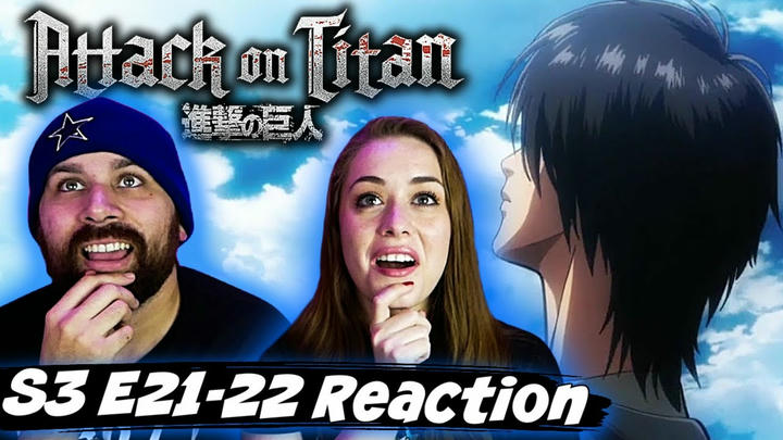 Attack on Titan S3 E21-22 "Attack Titan & The Other Side of The Wall" Reaction!