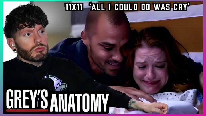 This is HEARTBREAKING! | FIRST TIME WATCHING Grey's Anatomy REACTION 11x11 'All I Could Do Was Cry'