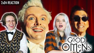 Good Omens 2x04 'The Hitchhiker - Nazi Zombie Flesheaters' REACTION