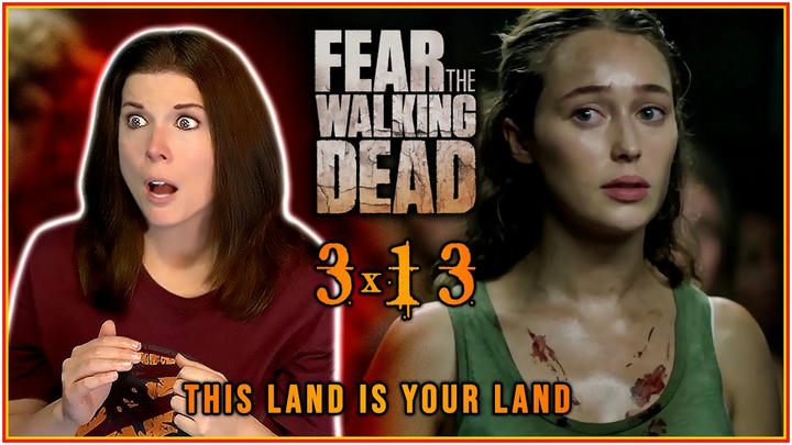 I cried so hard during my review! FEAR THE WALKING DEAD 3x13 REACTION "This Land is Your Land"