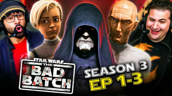 THE BAD BATCH SEASON 3 Episode 1-2-3 REACTION!! Star Wars Breakdown & Review