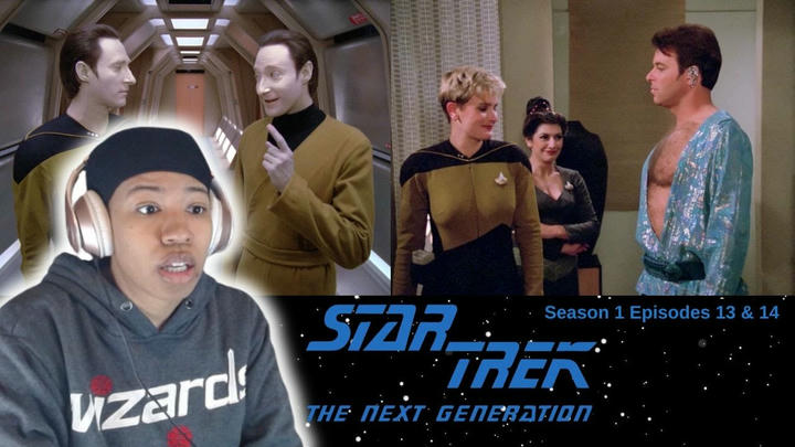 Star Trek: The Next Generation S1 Eps 1x13-14 "Datalore" & "Angel One" | Reaction Video