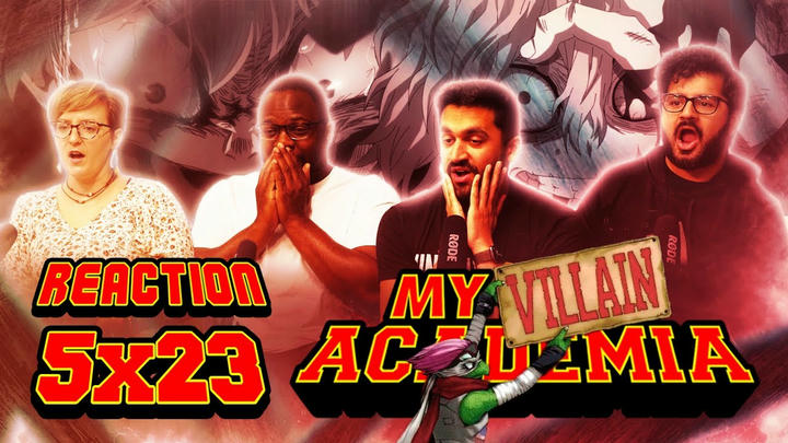 My Hero Academia - 5x23 Tenko Shimura: Origin - Group Reaction