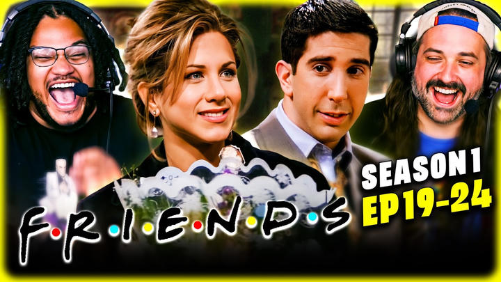 FRIENDS Season 1, Episodes 19, 20, 21, 22, 23, & 24 REACTION!! First Time Watching!!
