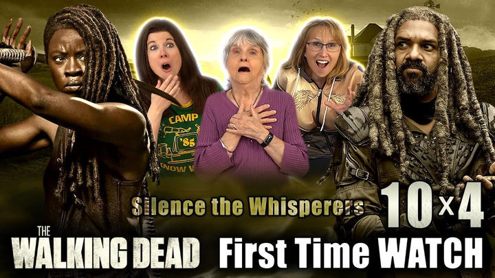 MICHONNE and EZEKIEL?! The Walking Dead 10x4 REACTION!! Silence the Whisperers | FIRST TIME WATCHING