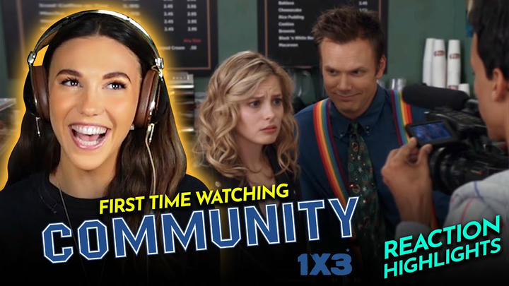Coby seizes the COMMUNITY 1x3 "Introduction to Film" (2009) TV Show Reaction FIRST TIME WATCHING