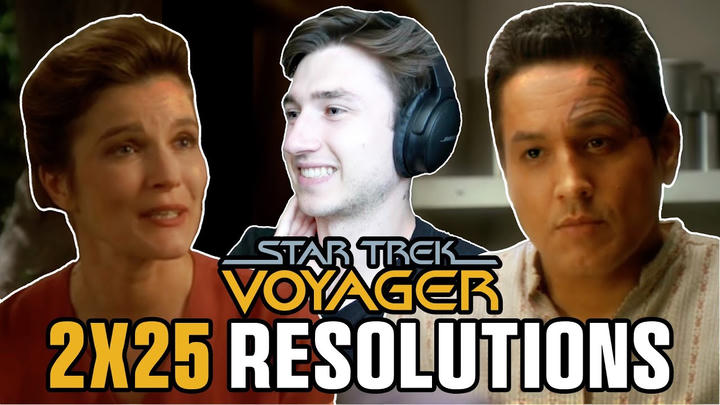 STAR TREK VOYAGER - 2x25 - “Resolutions” FIRST TIME WATCHING REACTION!